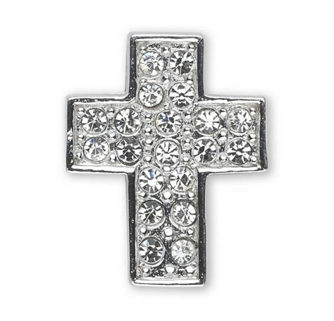 Sterling Silver Cross With Zirconias Czs Buy Religious Catholic Store