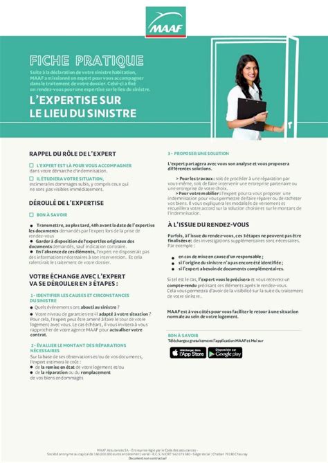 PDF Fiche Pratique Expertise Sur Site MAAF FICHE PRATIQUE L