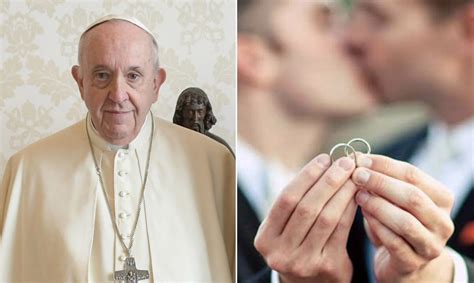 Pope Francis Suggests Catholic Church Could Bless Same Sex Couples