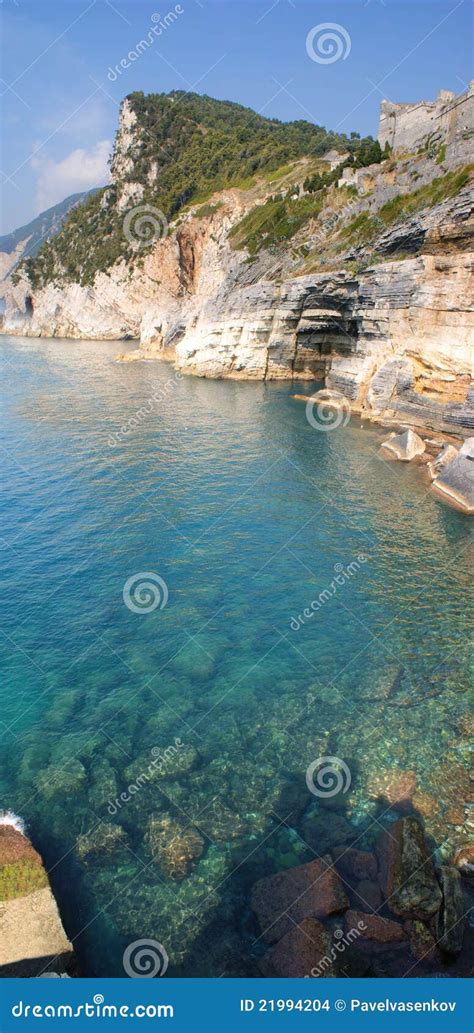 Ligurian Sea Italy Stock Photo Image Of Landscape 21994204
