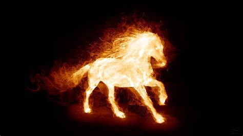 Fire Horse Wallpapers Wallpaper Cave