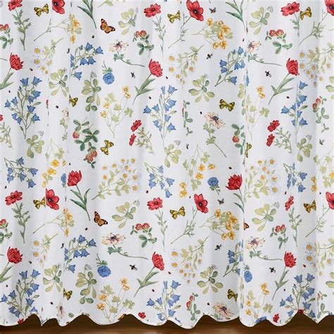 The Country Porch Features The Wildflower Shower Curtain From Park