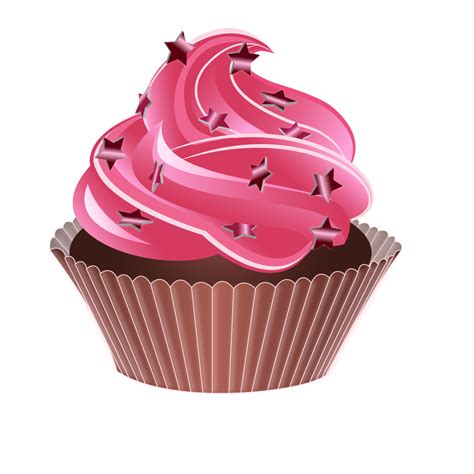 12 Cupcake Vector Png Icon Images Cupcake Illustrator Tutorial Black