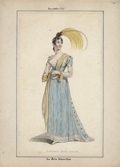 Empire Outfit 1800s Fashion Old Dresses Regency Era Romanticism