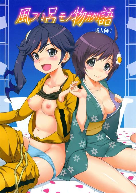 araragi karen araragi tsukihi bakemonogatari monogatari series highres breasts panties