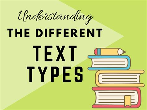 Different types of writing and text types — Literacy Ideas