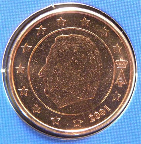 Belgium 1 Cent Coin 2001 Euro Coinstv The Online Eurocoins Catalogue