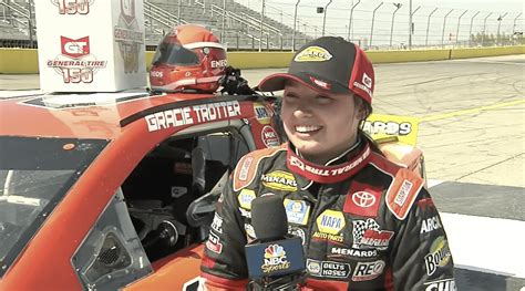 Gracie Trotter Post Race Interview Arca