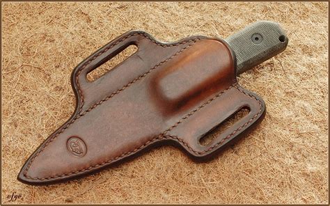 He absolutely loved the sheath! Crossdraw Pancake Knife Sheath - Gun Holsters, Rifle ...