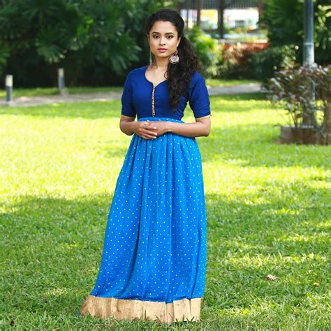 Traditional South Indian Style Maxi Dresses 6 Keep Me Stylish