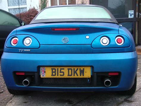 Mgf And Mg Tf Owners Forum Mike Satur Quad Rear Light Clusters But