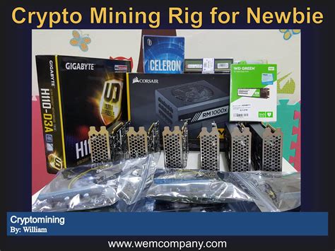 Depending on times its probably going to take you a week or so to get all the pieces and then another half a day fiddling with. Build your own cryptocurrency mining rig. As easy as one ...