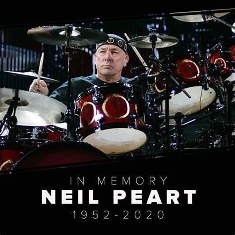 Rush Drummer Neil Peart Dies At Age 67 In 2020 Neil Peart Drummer A