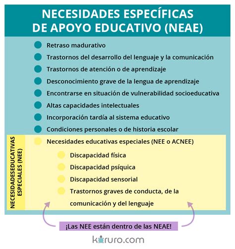 Todas Las Diferencias Entre Nee Y Neae