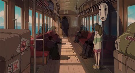 Was watching "Spirited Away" when... : evangelion