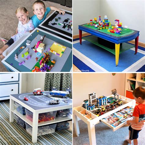 25 Homemade Diy Lego Table Ideas With Storage