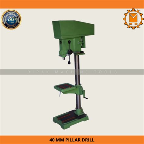 40 Mm Pillar Drill Machine Range Of Spindle Speed 2800 Rpm Spindle Travel 250 At Rs 55000 In