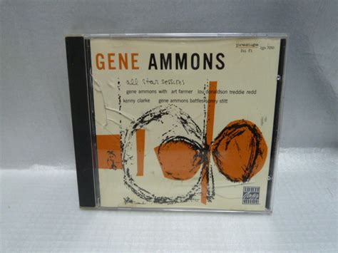 米盤 Jazz Cd／gene Ammons／ All Star Sessions With Sonny Stitt／ジーン アモンズジャズ