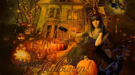 Halloween Gothic Witch Wallpaper 2560x1440 479862 Wallpaperup