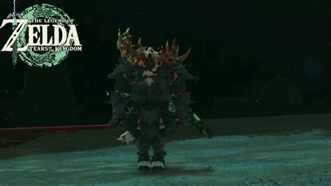 Zelda Tears Of The Kingdom Armored White Lynel Location In Hebra