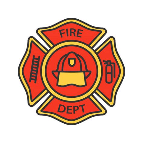 Fire Department Emblem Illustrations Royalty Free Vector