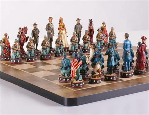 Civil War Chess Set Chess House
