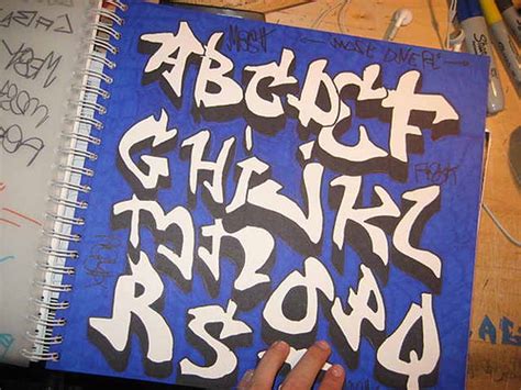 Graffiti Walls Graffiti Alphabet Art In A Sketch Letters A Z For Blackbook