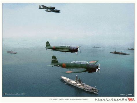 Imperial Japanese Navy WW Aircraft Carriers