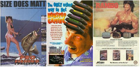 Lets Look And Laugh At Some Wacky Vintage Video Game Ads From The