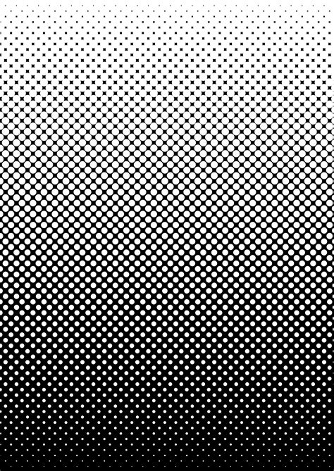 Black And White Screen Tone Style Gradient By Mrcentipede Screentone