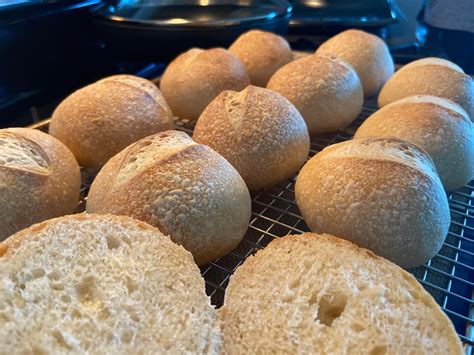crusty european style hard rolls that blistered crust breadit