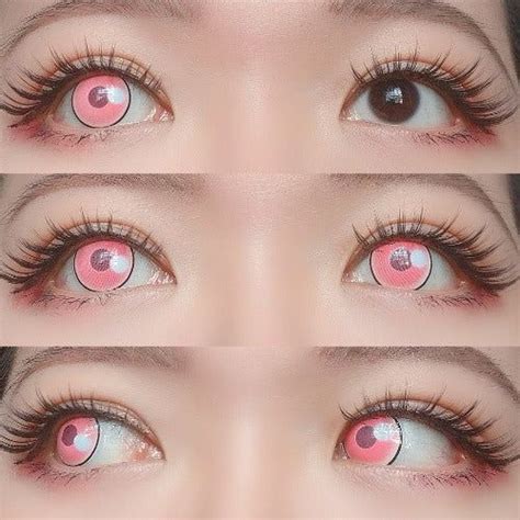 Demon Slayer Nezuko Kamado Colored Eye Contacts UNIQSO ShopLook