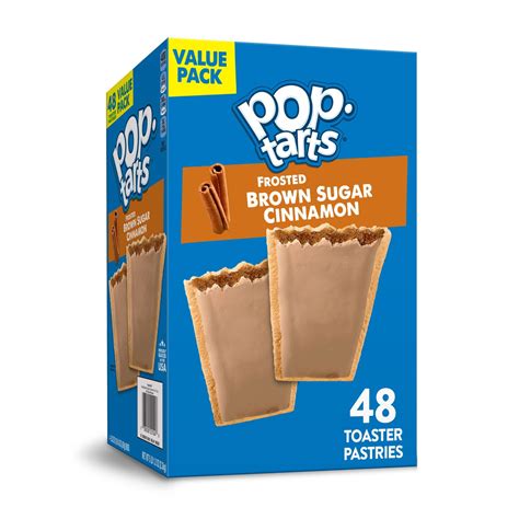 pop tarts frosted brown sugar breakfast toaster pastries 81 2 oz 48 count