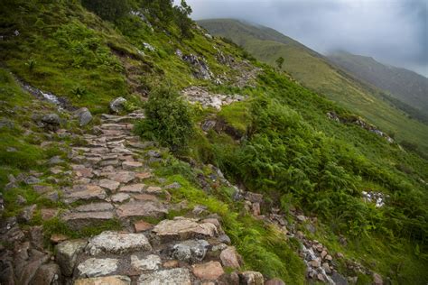 Steep Stony Path Onto Ben Nevis Free Stock Photo Public Domain Pictures