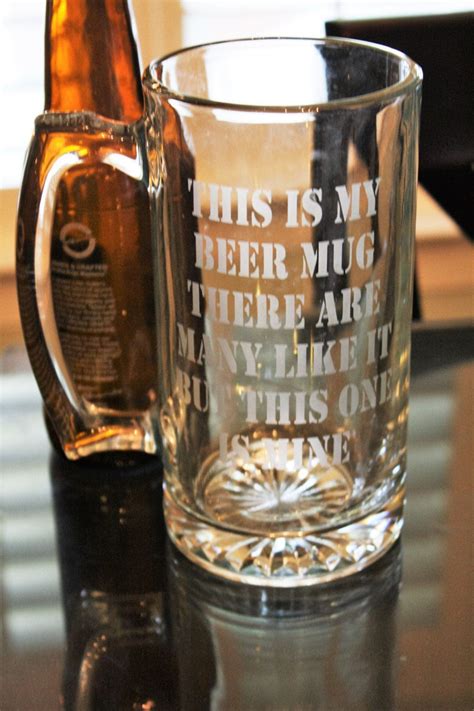This Is My Beer Mug Marine Corps Beer Glass Marine Corps Glass