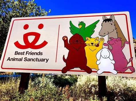 Welcome Sign For Best Friends Animal Sanctuary Kanab Utah Places Ive