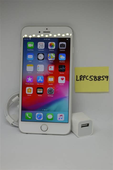 Apple Iphone 6s Plus Unlocked Silver 128gb A1634 Lrpc58859 Swappa