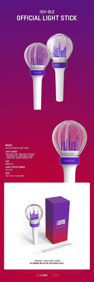 Gi Dle Official Light Stick Nolaeeu