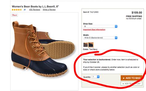 L L Bean’s Duck Boots Already On Backorder Despite 100 Additional Workers Hired To Make Them
