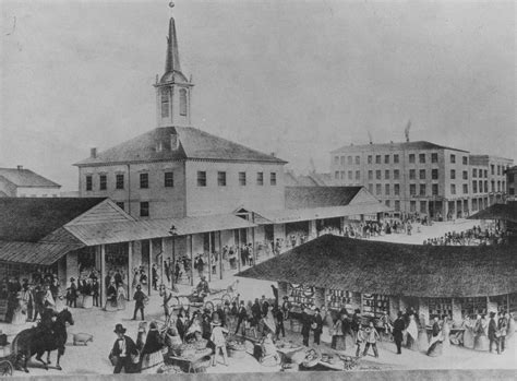 1790s The Old Courthouse And Market Which Opened In 1794 And Were
