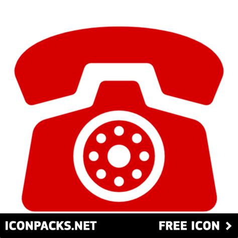 Free Old Vintage Red Telephone Svg Png Icon Symbol Download Image