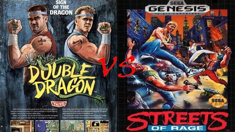 Gaming Classic Clash Streets Of Rage Vs Double Dragon Via Bagogames