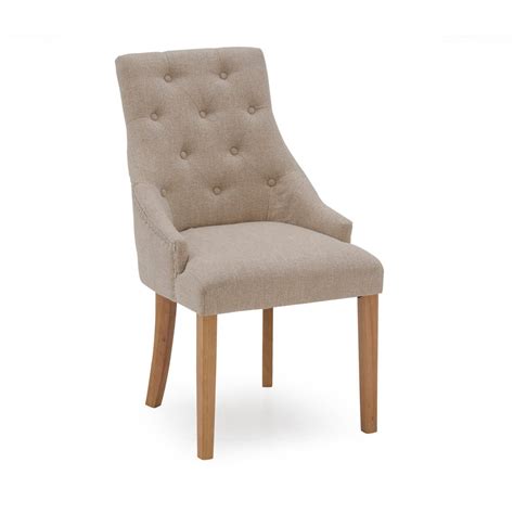 Gradara Dining Chair Velvet Fabric Cedar With Oak Legs Meubles