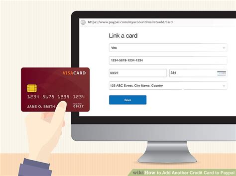 You can link a credit or debit card to use as a payment option, but you can't transfer funds from a card to paypal. How to Add Another Credit Card to Paypal: 11 Steps (with Pictures)