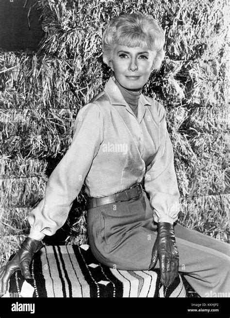 Barbara Stanwyck Victoria Barkley Big Valley 1968 Stock Photo Alamy