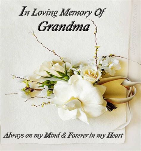 Thinking of you in this difficult time and sending love.our sincerest condolences on the passing of your mother. In Loving Memory Of Grandma | Corsage wedding, Wedding bouquets, Corsage prom