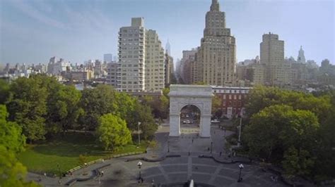 Extreme Drone Shot Footage On Display In Nyc