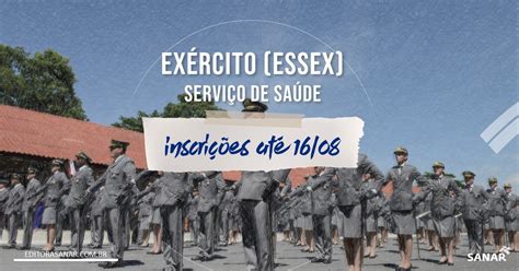 Concurso ExÉrcito Essex Serviço De Saúde Salário De Até R11 Mil