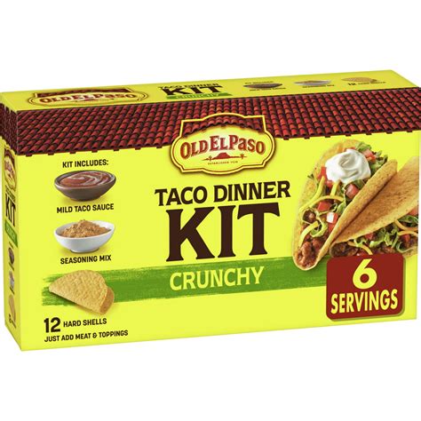 Old El Paso Taco Dinner Kit Crunchy 88 Oz