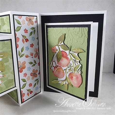 Creative Fold Card Lavender Thoughts